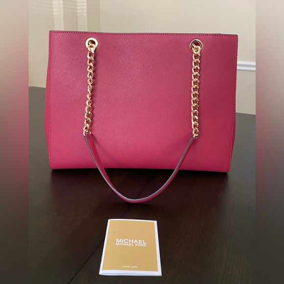 MICHAEL KORS SUSANNAH LARGE LEATHER TOTE BAG - Picture 3 of 12